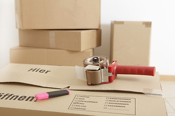 Image showing cardboard package