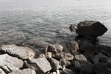 Image showing   beach. close-up. Adriatic Sea