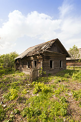 Image showing abandoned house . Belarus.