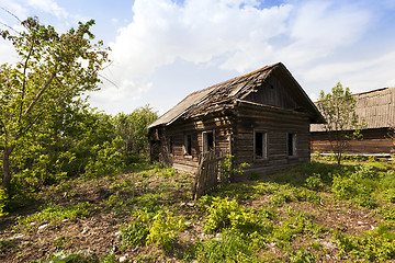 Image showing abandoned house . Belarus.