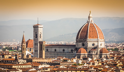 Image showing Florence Duomo view