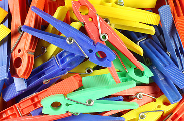 Image showing Clothes Pegs