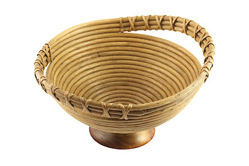 Image showing Empty Wicker Basket