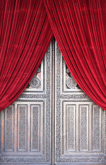 Image showing Door of the Metropolitan Cathedral of Athens