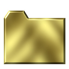 Image showing Golden Folder