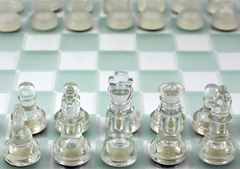 Image showing Glass Chess