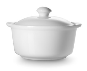 Image showing Small ceramic tureen