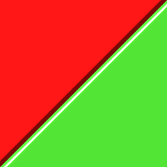 Image showing Red & Green