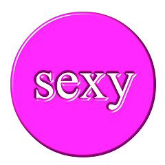 Image showing Sexy Pink Badge