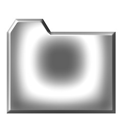 Image showing Silver Folder
