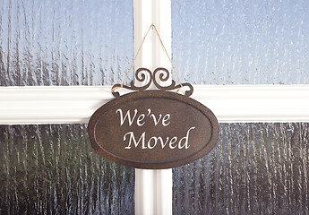 Image showing We've moved