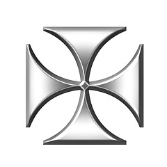 Image showing Silver German Cross