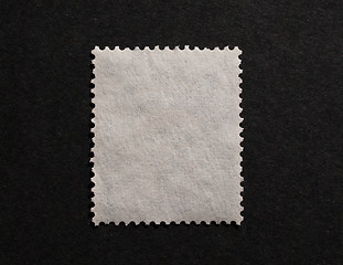 Image showing Blank stamp