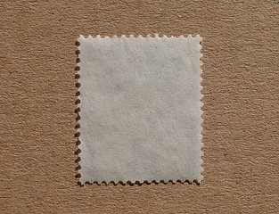 Image showing Blank stamp