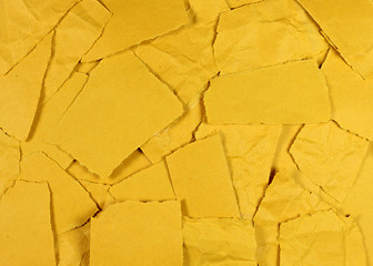 Image showing Teared paper pieces