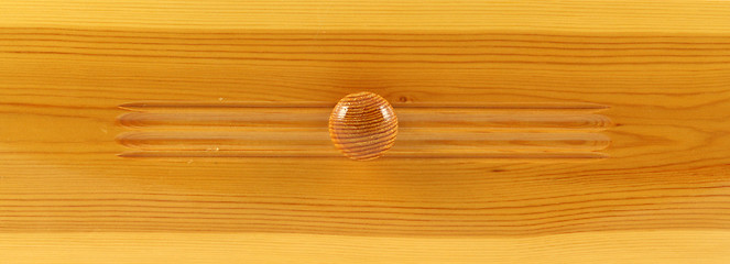 Image showing Wooden Drawer