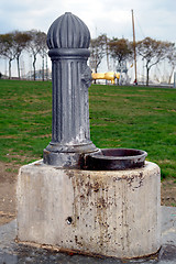 Image showing Drinking fountain