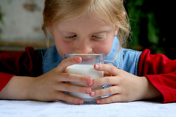 Image showing Drink milk!