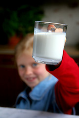 Image showing Drink milk!