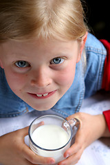 Image showing Drink milk!