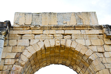 Image showing       in morocco africa the    deteriorated monument  site