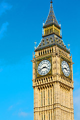 Image showing london big ben and    aged city