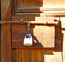 Image showing   brown  rusty      morocco in africa the  