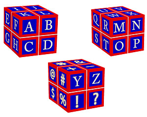 Image showing English letters