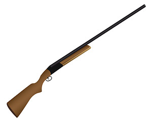 Image showing shotgun for hunting