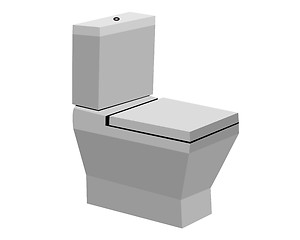 Image showing toilet bowl