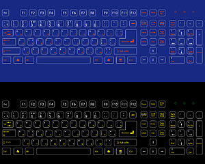 Image showing two keyboards