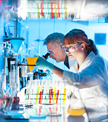 Image showing Health care professionals in lab.