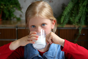Image showing Drink milk!