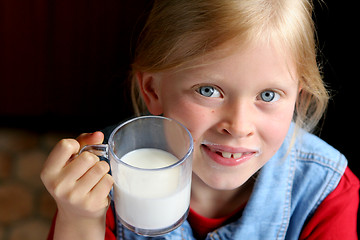 Image showing Drink milk!