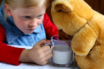 Image showing Drink milk!