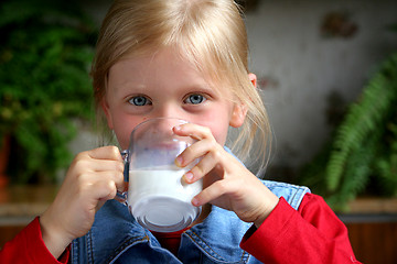 Image showing Drink milk!