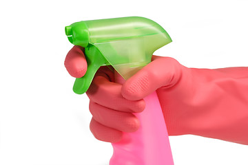 Image showing Cleaning Spray