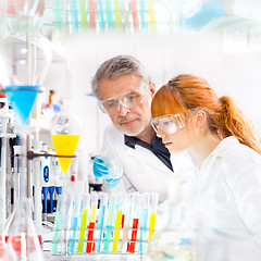 Image showing Health care professionals in lab.