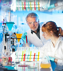 Image showing Health care professionals in lab.