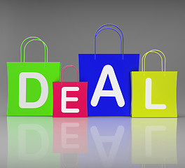 Image showing Deal Bags Show Retail Shopping and Buying