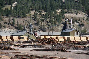 Image showing Lumber mill