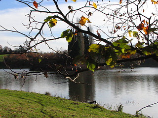 Image showing Blenhim Palace Lake