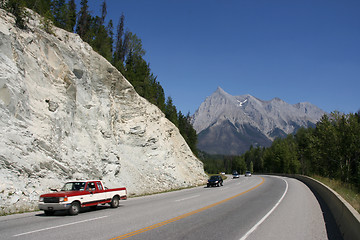 Image showing Cars in Rockies