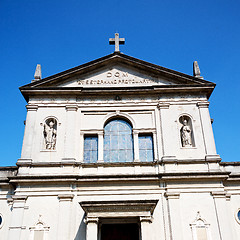 Image showing heritage  old architecture in italy europe milan religion       