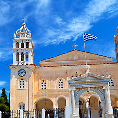 Image showing in paros cyclades greece old  architecture and greek  village th