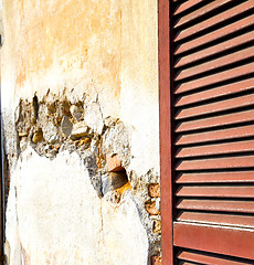 Image showing red  varano borghi palaces italy      brick  