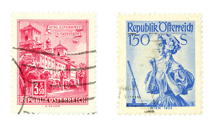 Image showing Post stamps
