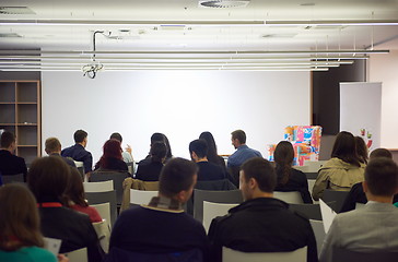 Image showing conference speaker