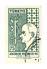 Image showing Stamp from Turkey