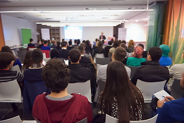 Image showing conference speaker